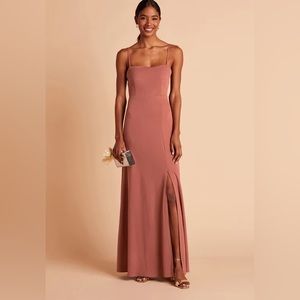 Birdy Grey BENNY DRESS CREPE DESERT ROSE MEDIUM NEW NWT BRIDESMAID WEDDING